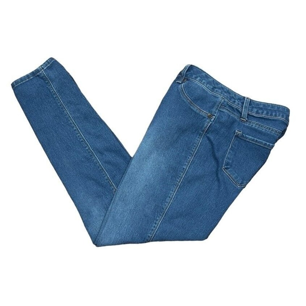 AG Denim Jeans Jeggings‎ High Rise Skinny Leg Comfort Stretch Blue Wash Size 10